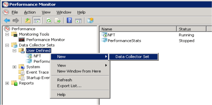W8-2 New Data Collector Set